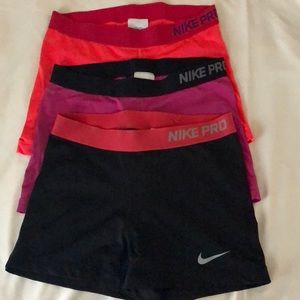 Women’s Nike Pro Shorts